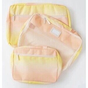 Calpak Set of 3 Packing Cubes in Sorbet Small, Medium & Large NIP